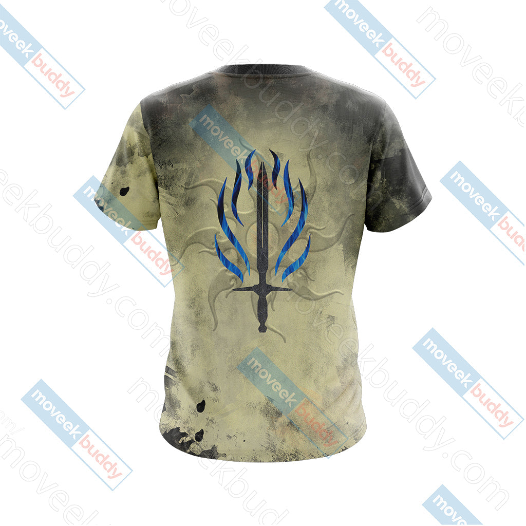 Dragon Age -The Templar Order Unisex 3D T-shirt   