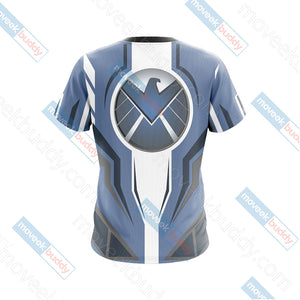 Agents of S.H.I.E.L.D. Unisex 3D T-shirt   