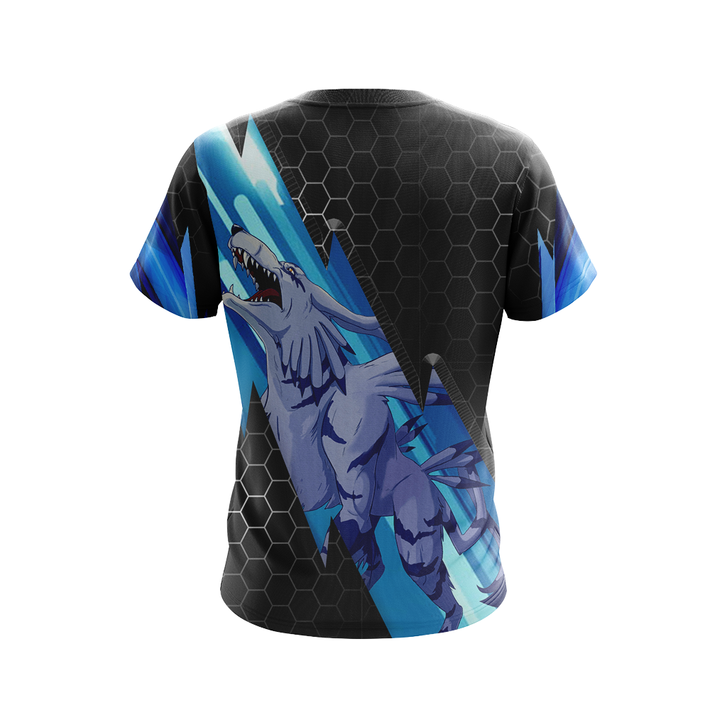 Digimon - Garurumon New Unisex 3D T-shirt   