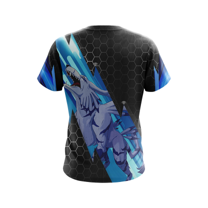 Digimon - Garurumon New Unisex 3D T-shirt   