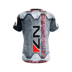 Mass Effect - N7 New Look Unisex 3D T-shirt   