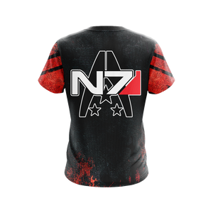 Mass Effect - N7 New Version Unisex 3D T-shirt   