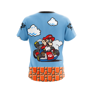 Mario Cart Unisex 3D T-shirt   