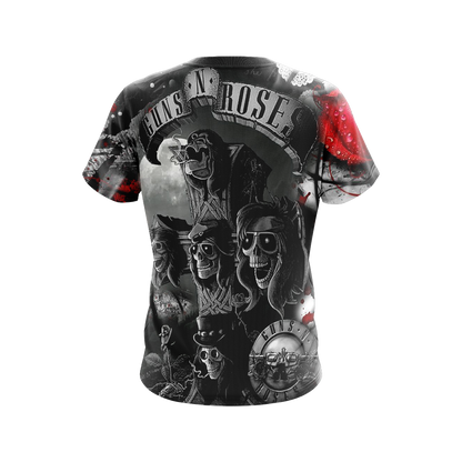 Guns N' Roses Unisex 3D T-shirt   