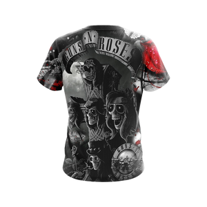 Guns N' Roses Unisex 3D T-shirt   