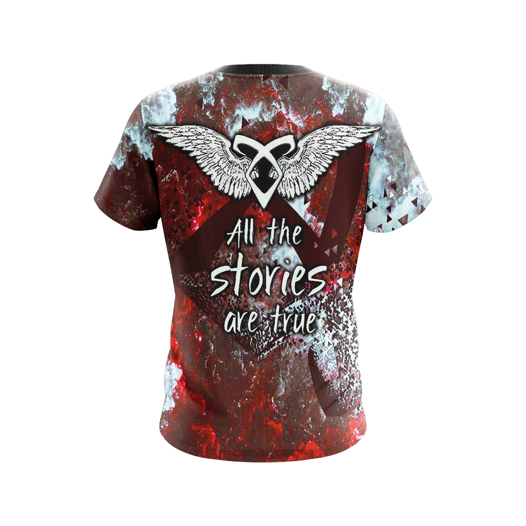 Shadowhunters - All the Stories Are True Unisex 3D T-shirt