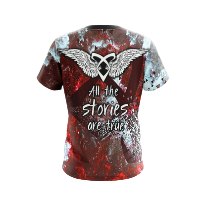 Shadowhunters - All the Stories Are True Unisex 3D T-shirt