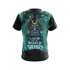 Hearthstone  I Dream And The World Trembles Unisex 3D T-shirt   