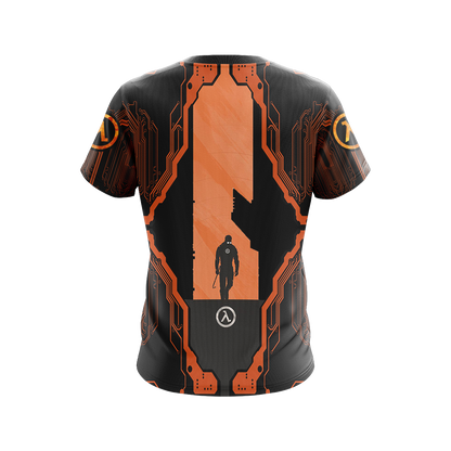 Half-Life Video Game Unisex 3D T-shirt