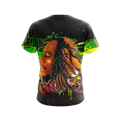 Bob Marley x Lion Unisex 3D T-shirt