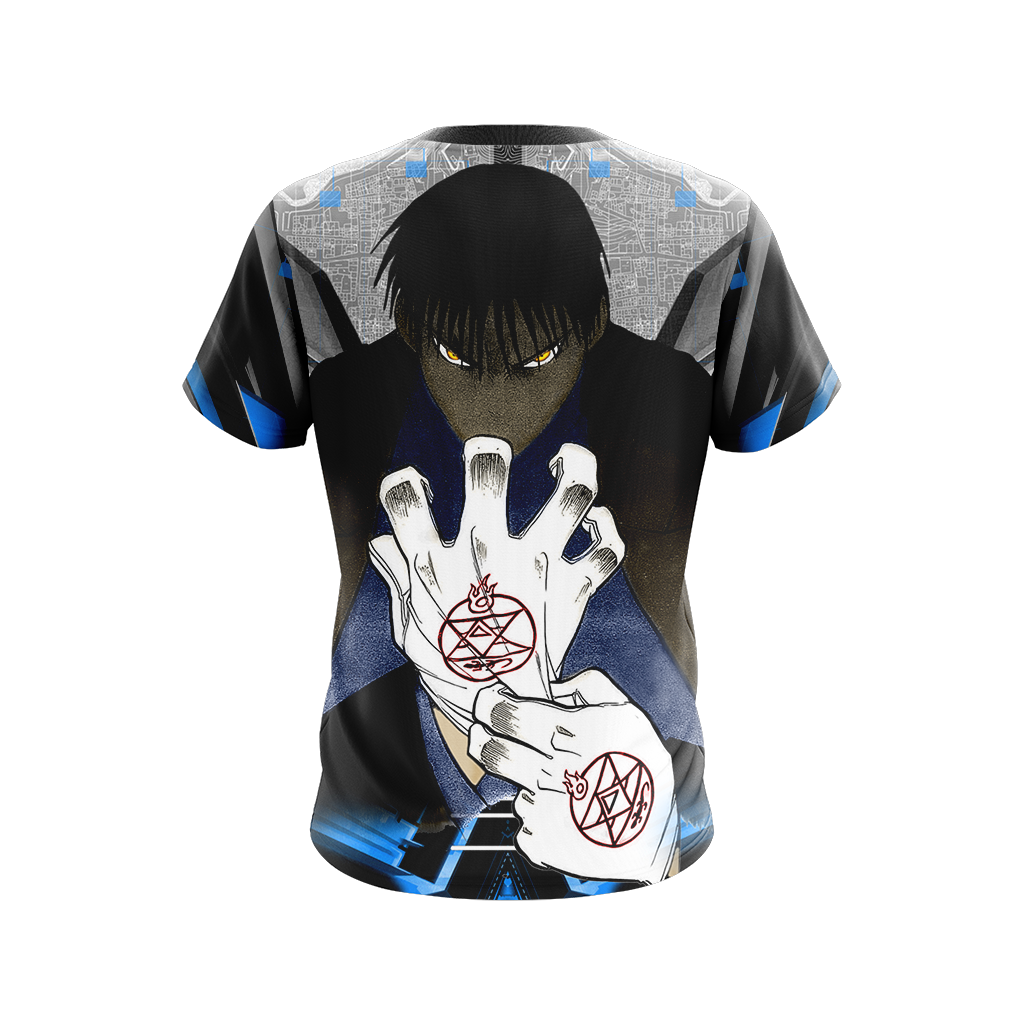 Fullmetal Alchemist - Roy Mustang Unisex 3D T-shirt   