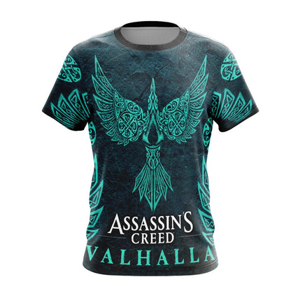 Assassin's Creed Valhalla Unisex 3D T-shirt Zip Hoodie Pullover Hoodie