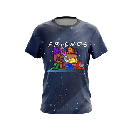 Among us - Friends 3D T-shirt