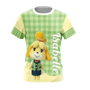 Animal Crossing Isabelle Unisex 3D T-shirt   