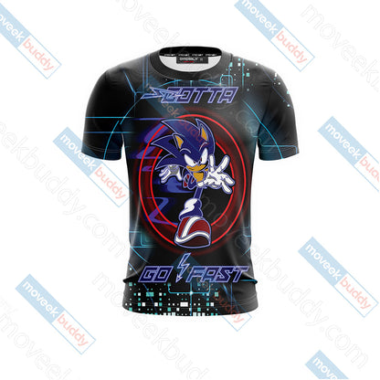 Sonic The Hedgehog Unisex 3D T-shirt