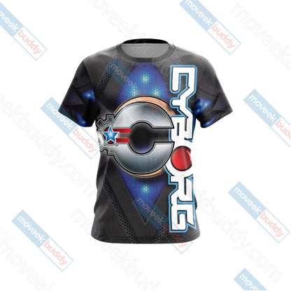 Cyborg Unisex 3D T-shirt