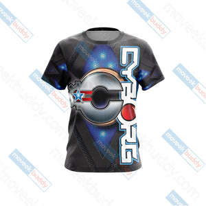 Cyborg Unisex 3D T-shirt   