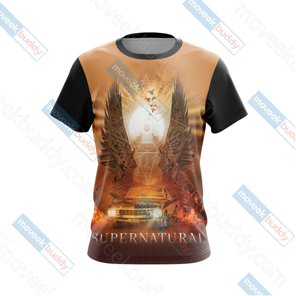 Supernatural New Collection Unisex 3D T-shirt   