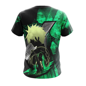 Final Fantasy VII - Cloud Strife New Unisex 3D T-shirt   