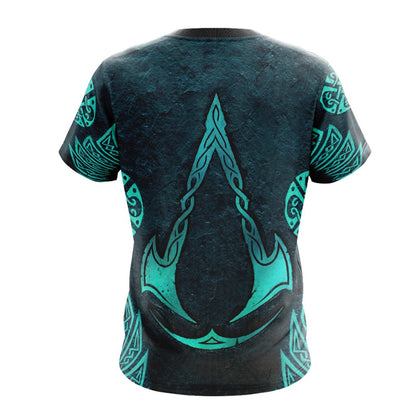 Assassin's Creed Valhalla Unisex 3D T-shirt Zip Hoodie Pullover Hoodie