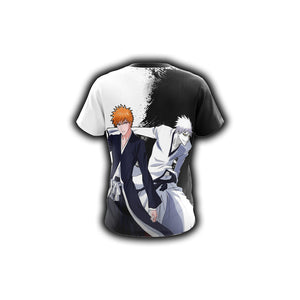 Bleach - Kurosaki and Shirosaki New Unisex 3D T-shirt   