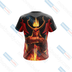 Hellboy Unisex 3D T-shirt   