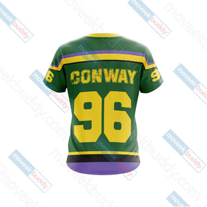 The Mighty Ducks Conway 96 Unisex 3D T-shirt   