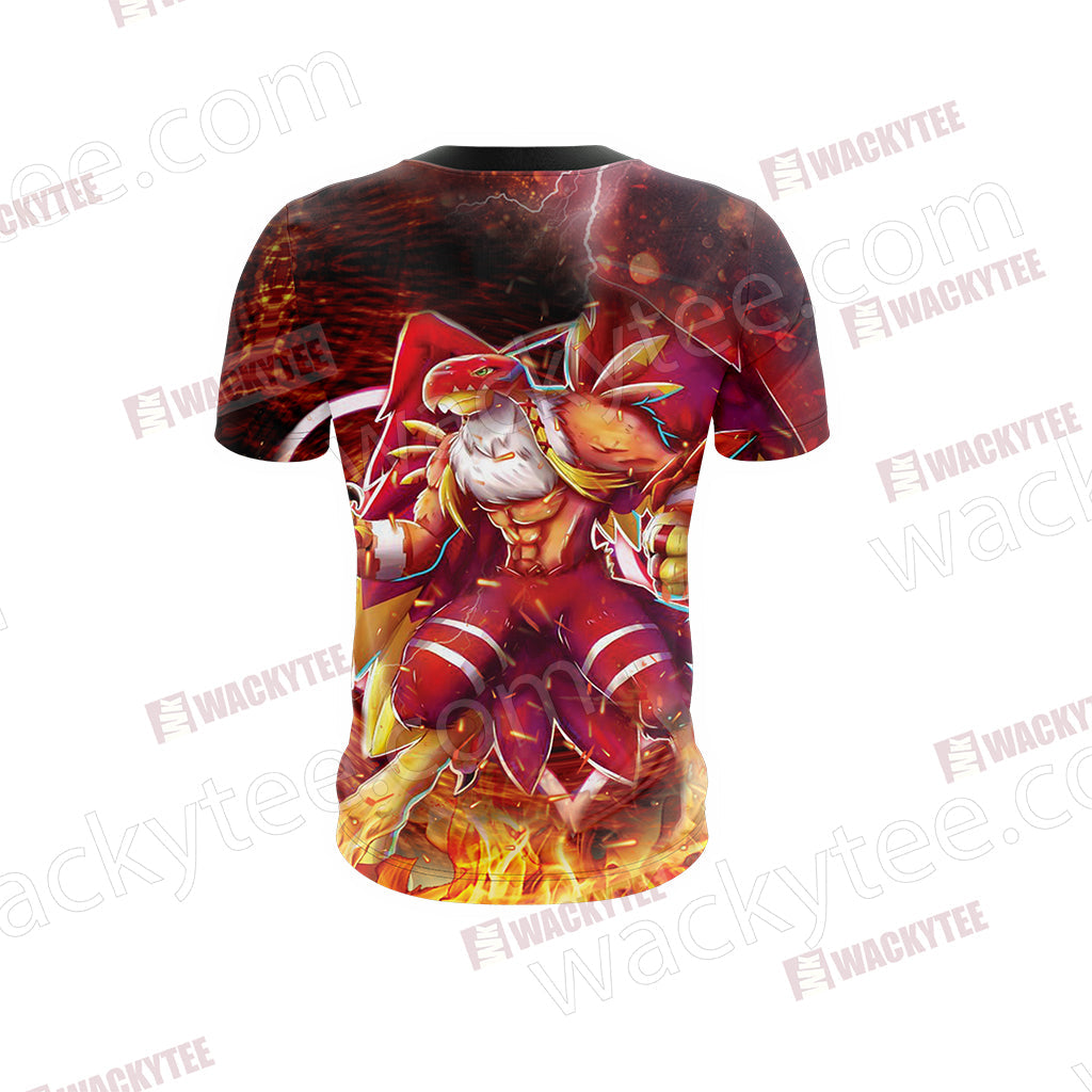 Digimon Garudamon New Look Unisex 3D T-shirt