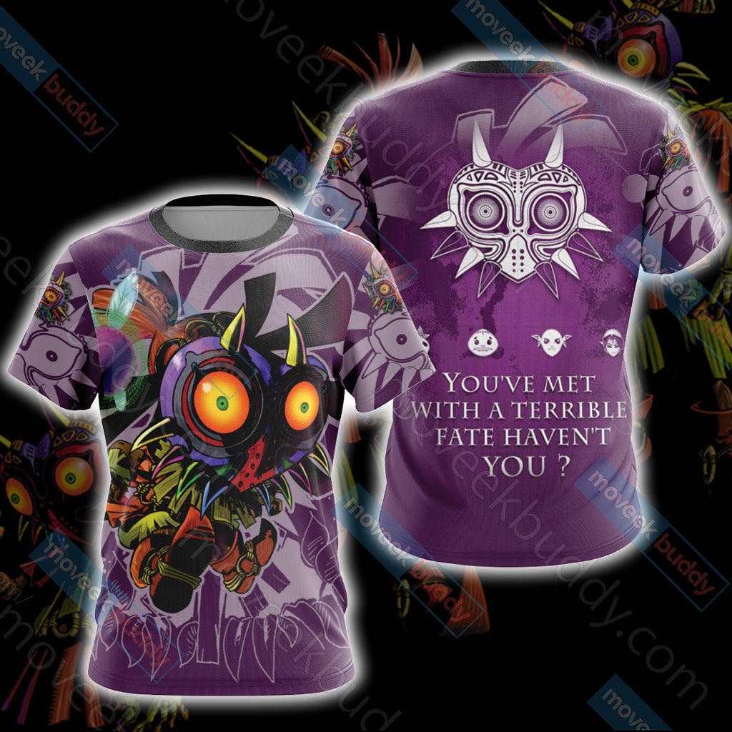 The Legend Of Zelda: Majora's Mask Unisex 3D T-shirt Zip Hoodie Pullover Hoodie T-shirt