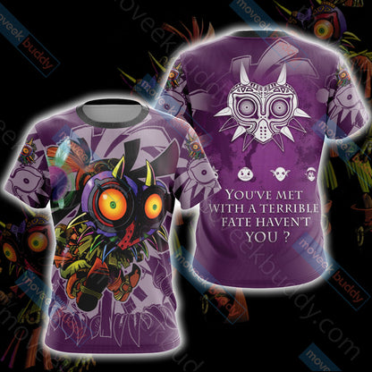 The Legend Of Zelda: Majora's Mask Unisex 3D T-shirt Zip Hoodie Pullover Hoodie T-shirt