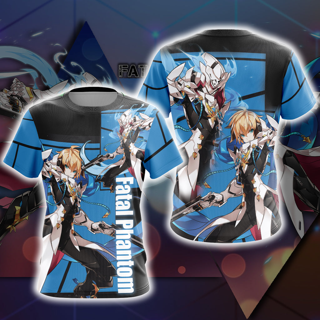 Elsword - Chung (Fatal Phantom) Unisex 3D T-shirt T-shirt