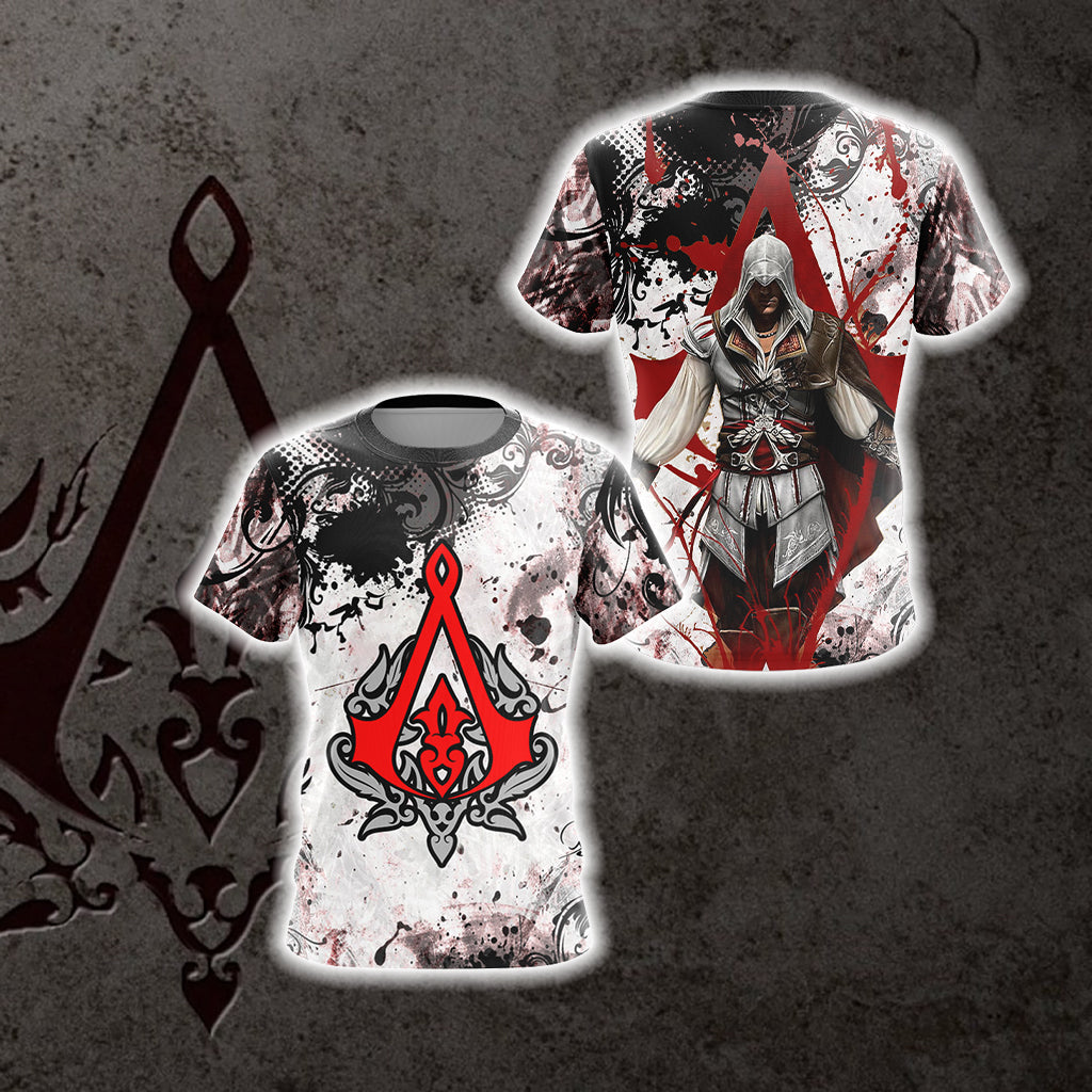 Assassin's Creed Ezio Auditore New 3D T-shirt   