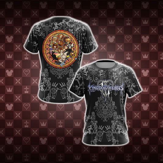 Kindom Hearts Unisex 3D T-shirt