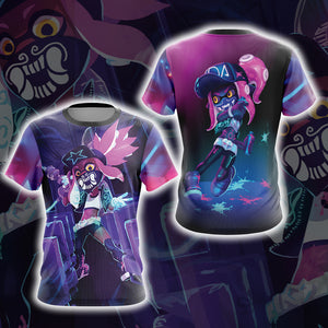 Splatoon - Akali Unisex 3D T-shirt