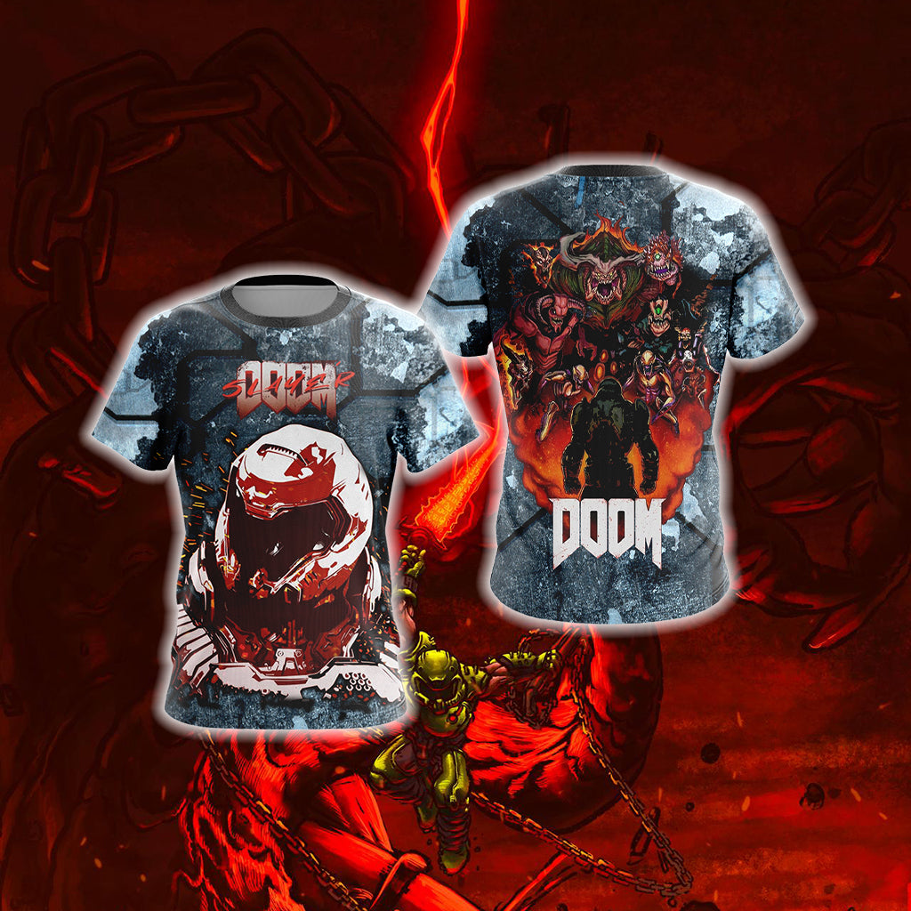 Doom Slayer Unisex 3D T-shirt   