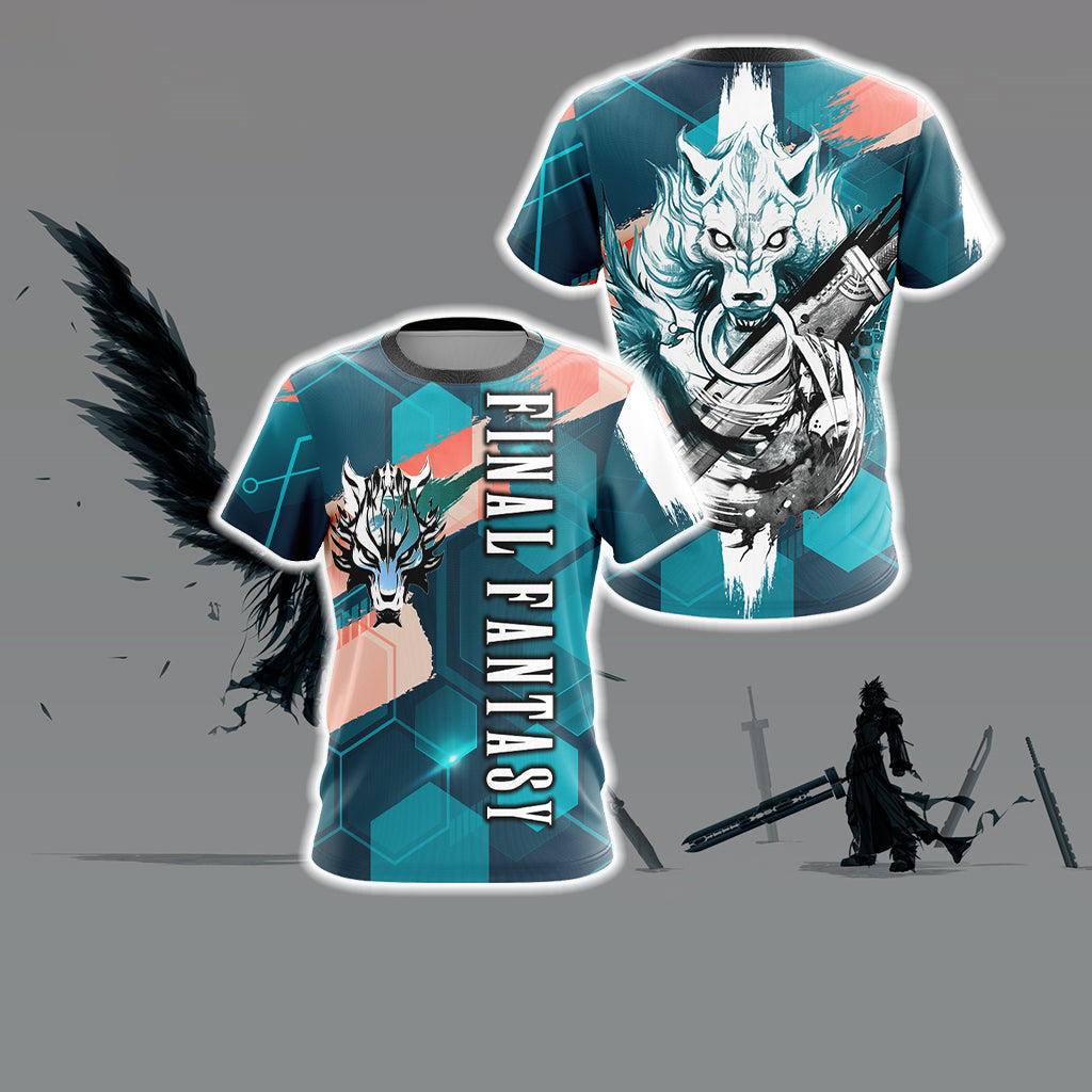 Final Fantasy 7 New Look Unisex 3D T-shirt   