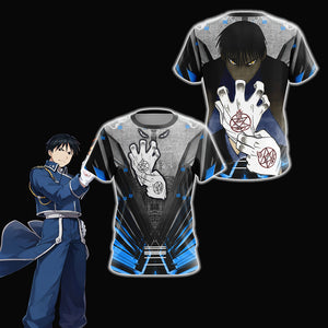 Fullmetal Alchemist - Roy Mustang Unisex 3D T-shirt   