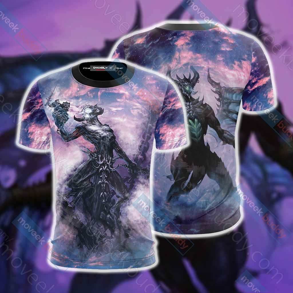 The Elder Scrolls V: Skyrim - Molag Bal Unisex 3D T-shirt   