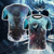 Mortal Kombat Sub-Zero Unisex 3D T-shirt   