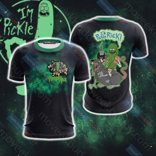 Rick and Morty Pickle Rick New Unisex 3D T-shirt
