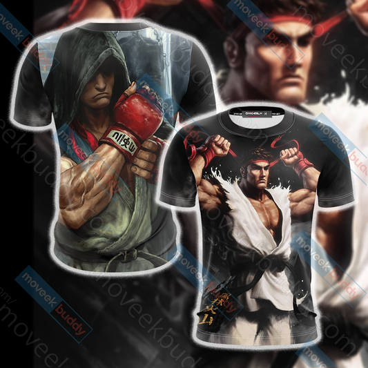 Street Fighter - Ryu Unisex 3D T-shirt T-shirt