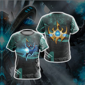 Starcraft - Protoss Unisex 3D T-shirt   