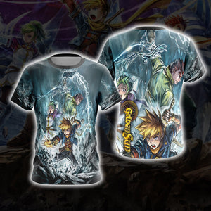 Golden Sun Unisex 3D T-shirt   