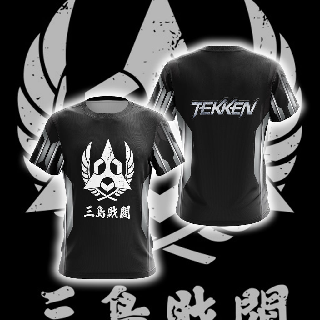 Tekken - Mishima Zaibatsu Unisex 3D T-shirt T-shirt
