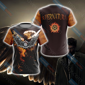 Supernatural New Unisex 3D T-shirt   