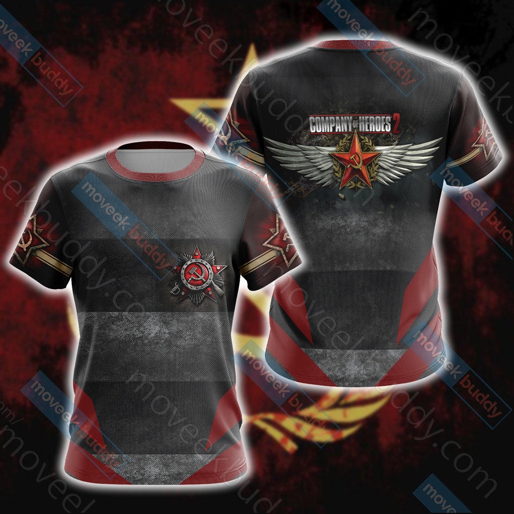 Company of Heroes 2 Unisex 3D T-shirt   