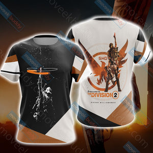 Tom Clancy's The Division 2 Unisex 3D T-shirt   