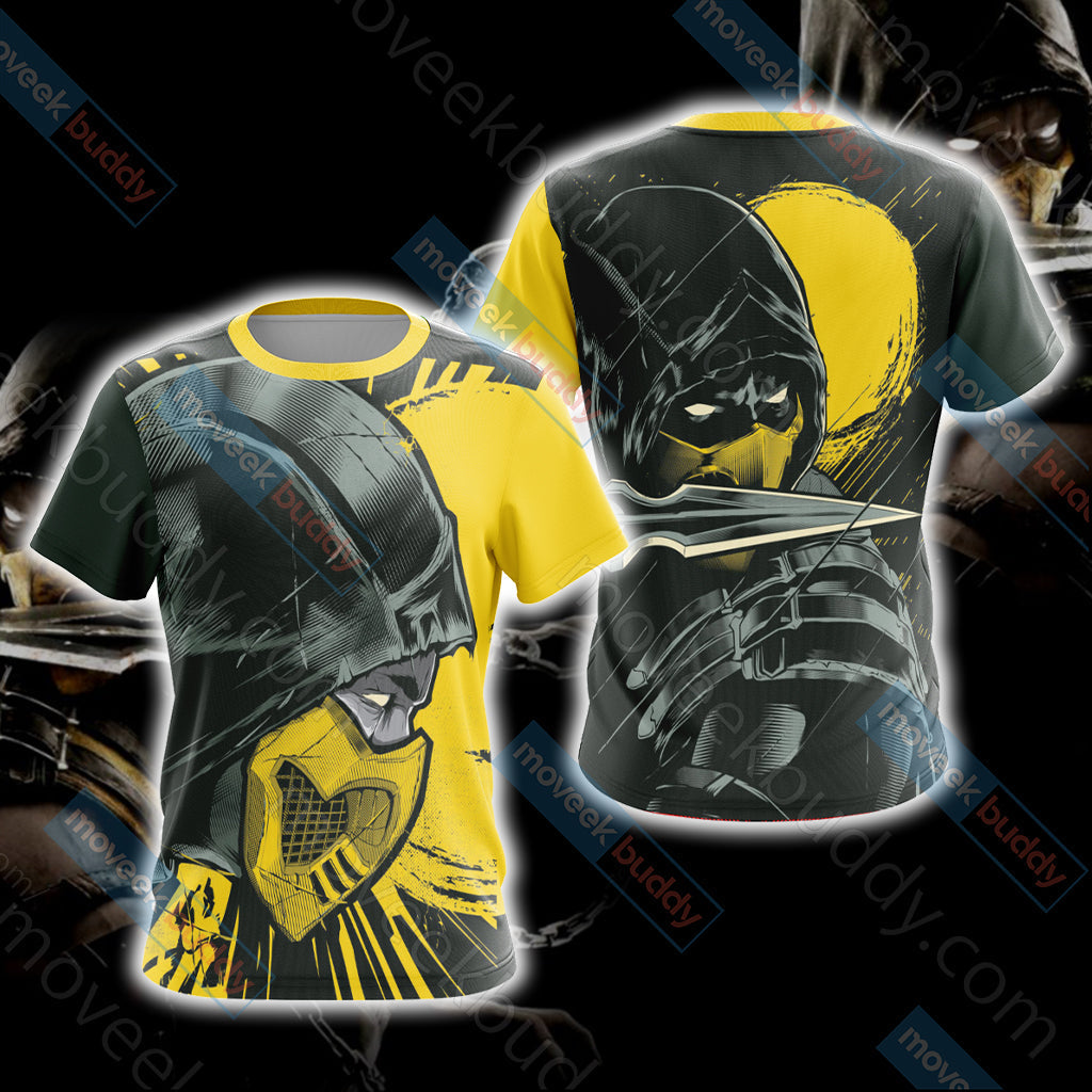 Mortal Kombat Scorpion Unisex 3D T-shirt T-shirt