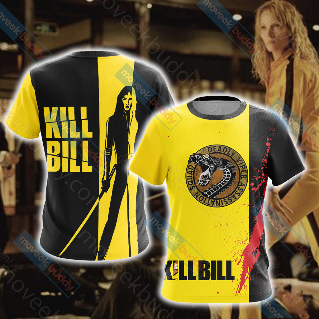 Kill Bill New Look Unisex 3D T-shirt   