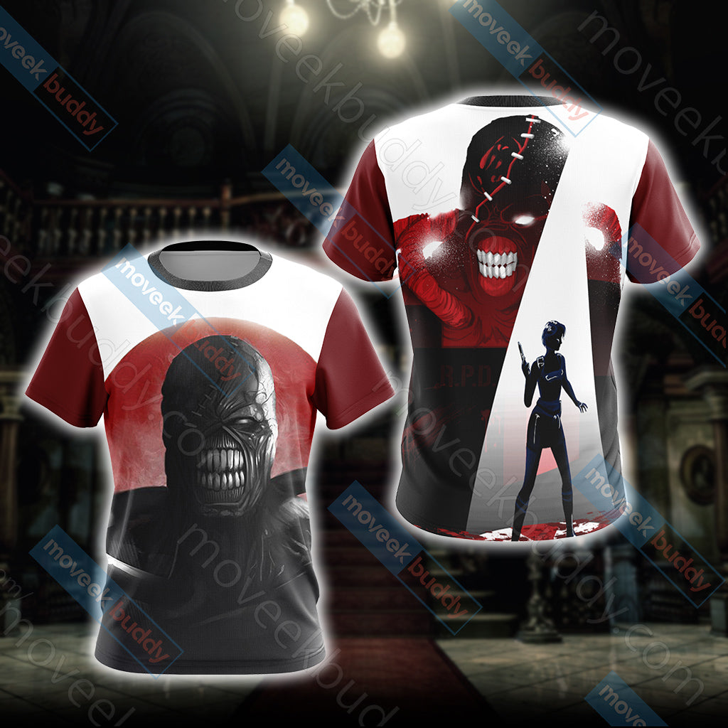 Resident Evil New Unisex 3D T-shirt   